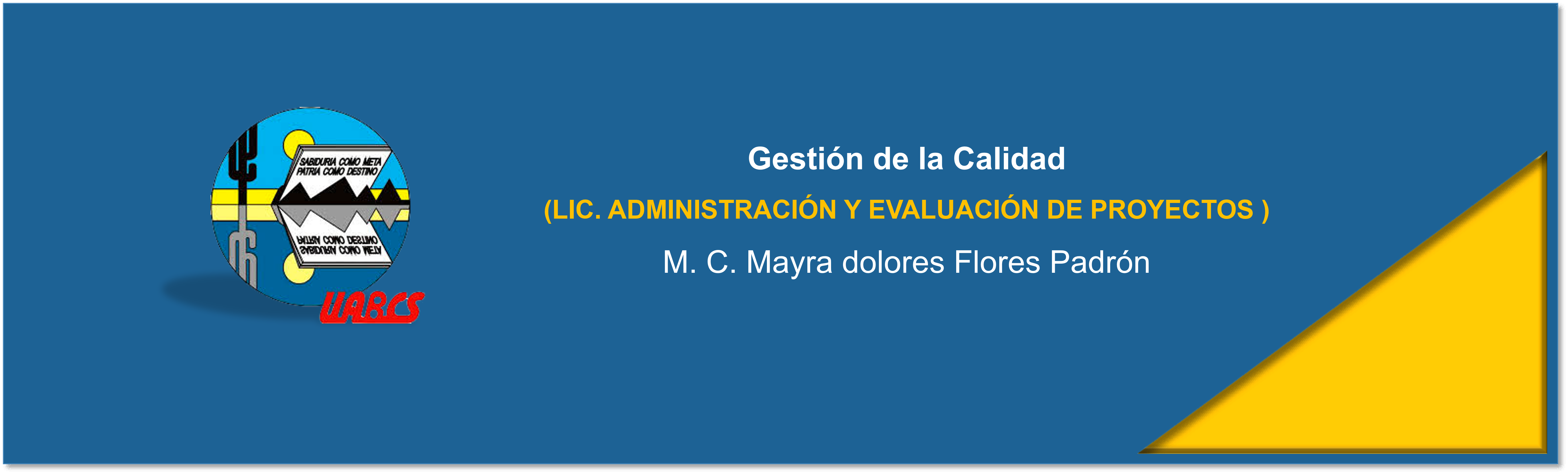 Course Image GESTIÓN DE CALIDAD (Ext. Guerrero Negro)