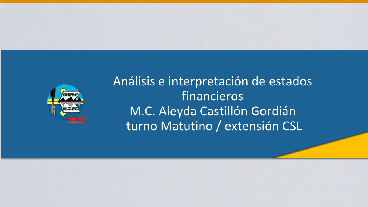Course Image Análisis e interpretación de estados financieros 