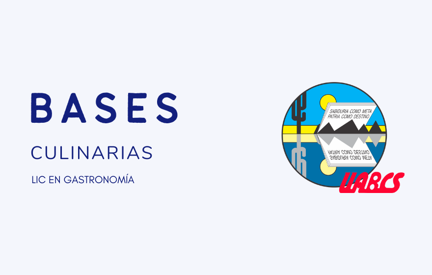 Course Image Bases Culinarias
